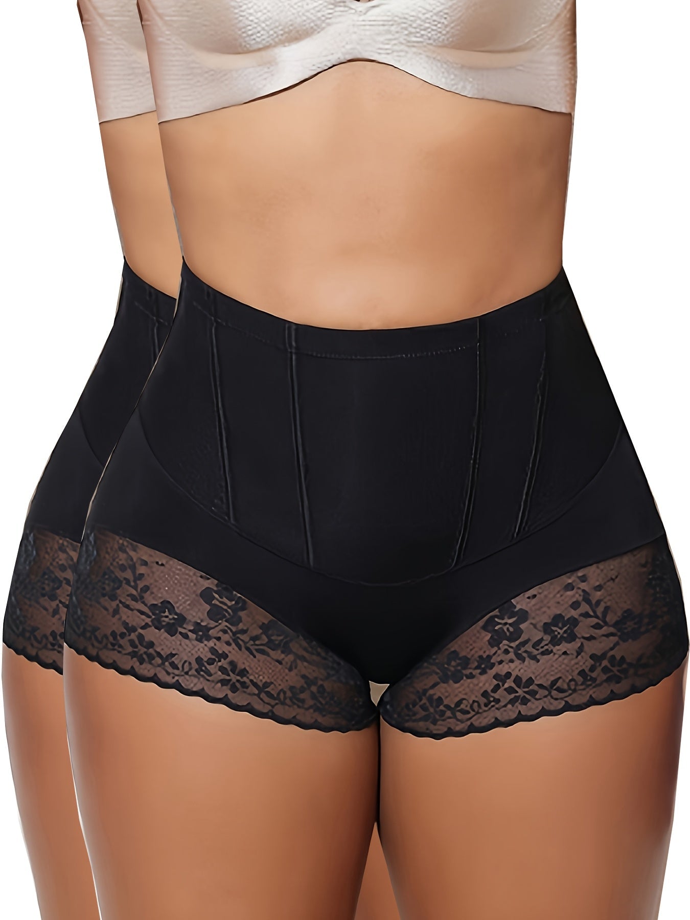 Women’s 2-Pack High-Waist Shapewear Briefs - Tummy Control Support – view 2