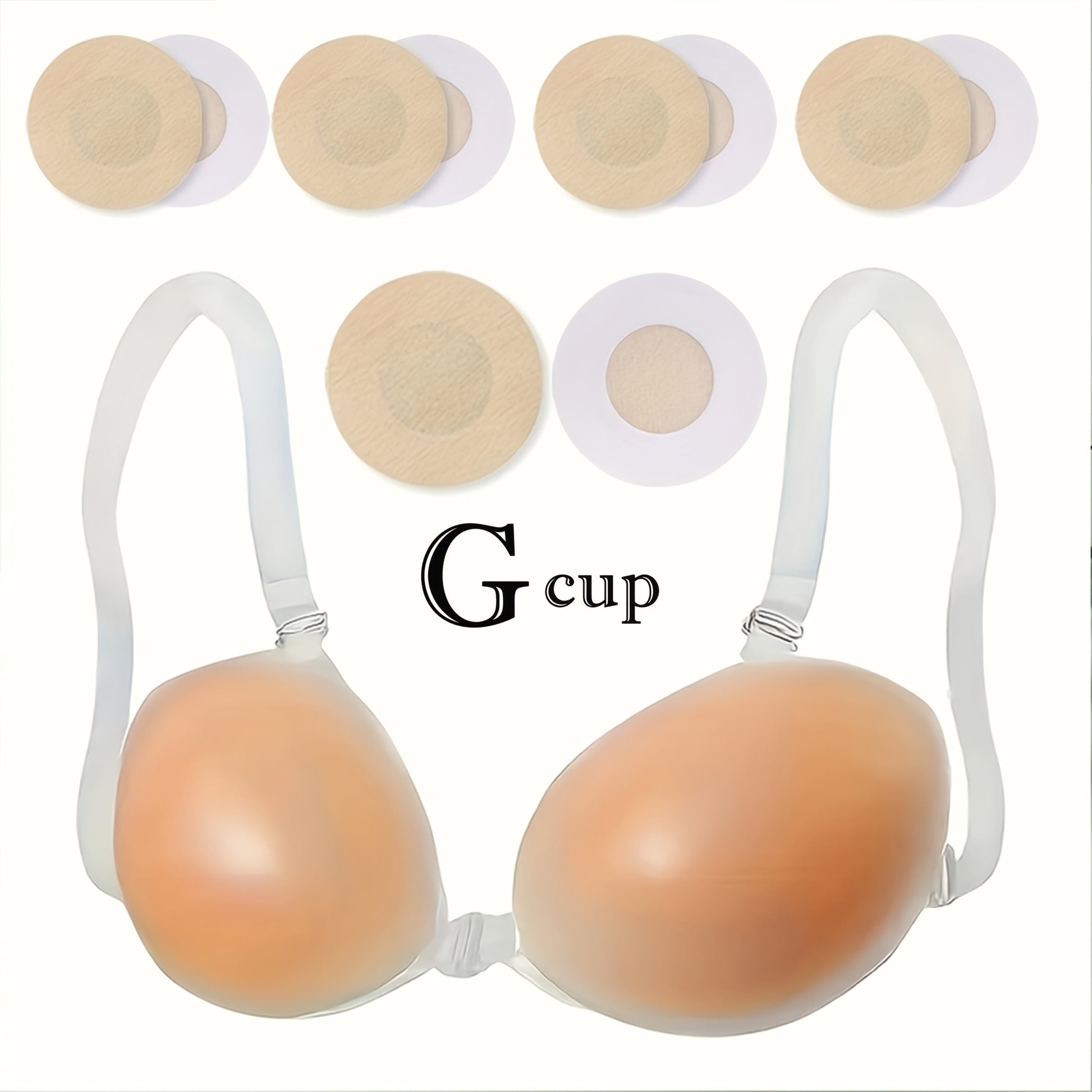 Women’s 2-Pack Seamless Adhesive Bra - Lace Detail Comfort – view 10