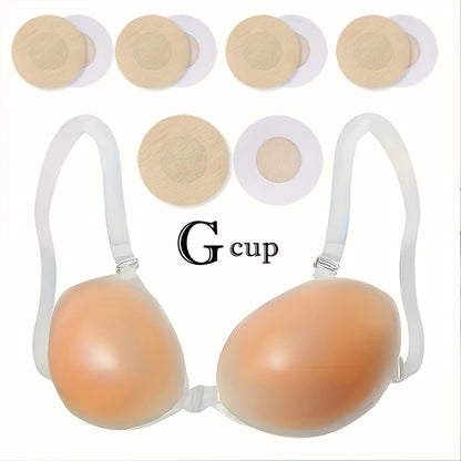 Women’s 2-Pack Seamless Adhesive Bra - Lace Detail Comfort – view 10