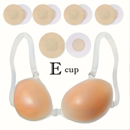 Women’s 2-Pack Seamless Adhesive Bra - Lace Detail Comfort – view 15