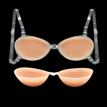 Women’s 2-Pack Seamless Adhesive Bra - Smooth No-Show Fit – 12-Variant Selection – main product image