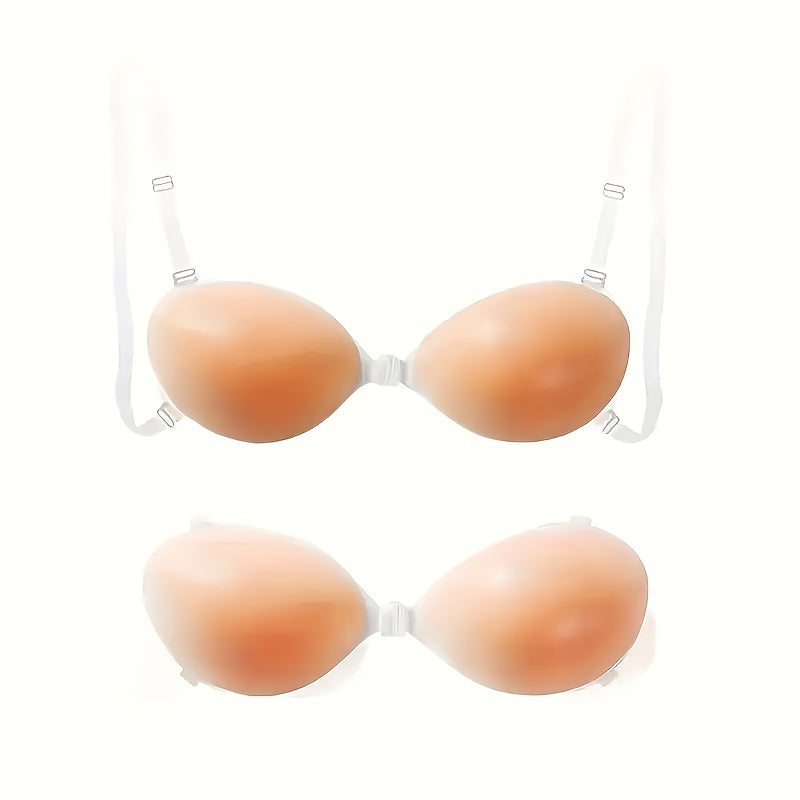 Women’s 2-Pack Seamless Adhesive Bra - Smooth No-Show Fit – 5-Variant Selection – view 2