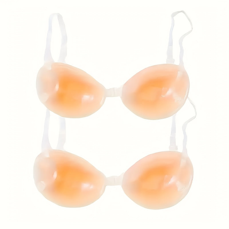 Women’s 2-Pack Seamless Adhesive Bra - Smooth No-Show Fit – 5-Variant Selection – view 3