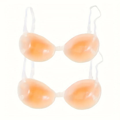 Women’s 2-Pack Seamless Adhesive Bra - Smooth No-Show Fit – 5-Variant Selection – view 3