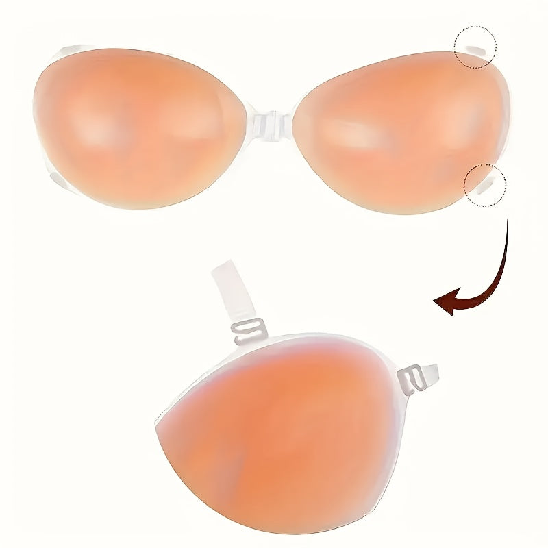 Women’s 2-Pack Seamless Adhesive Bra - Smooth No-Show Fit – 5-Variant Selection – view 6