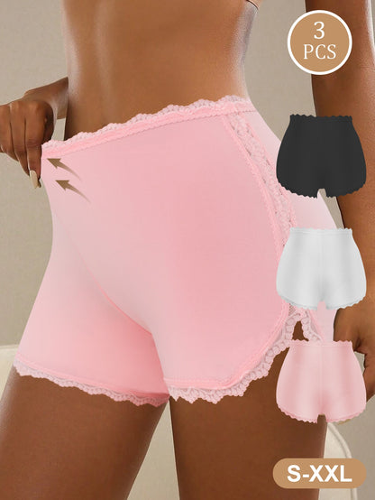 Women’s 3-Pack Boyshorts - Lace Detail Comfort – view 6