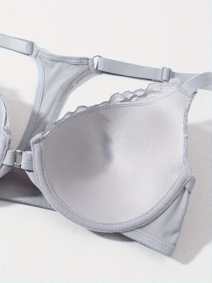 Women’s 3-Pack Front Closure Bra - Lace Detail Comfort – Sizes EU 70B–EU 90C – view 3