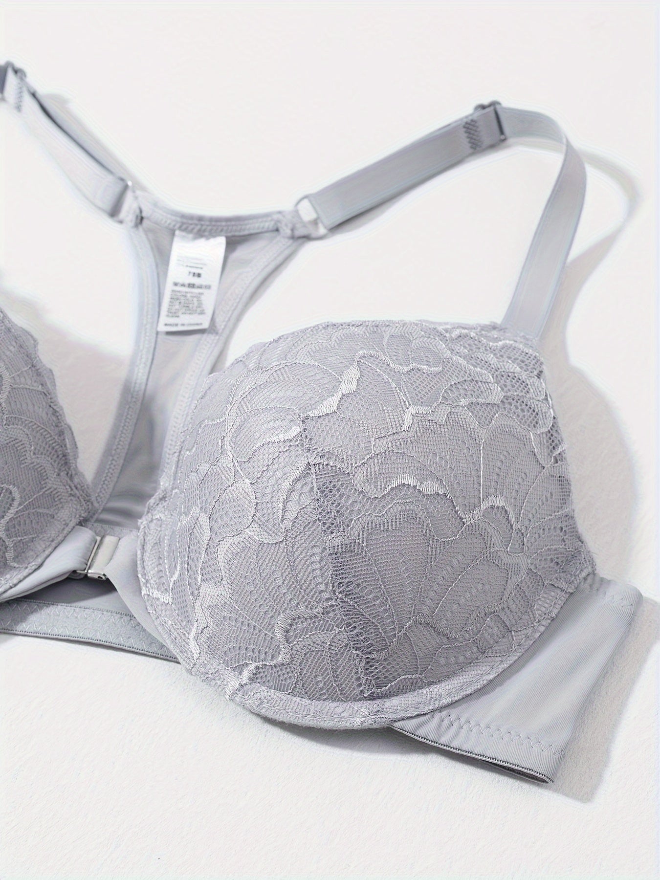 Women’s 3-Pack Front Closure Bra - Lace Detail Comfort – Sizes EU 70B–EU 90C – view 6