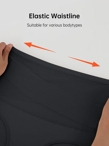 Women’s 3-Pack High-Waist Shapewear Briefs - Tummy Control Support – Black – view 6