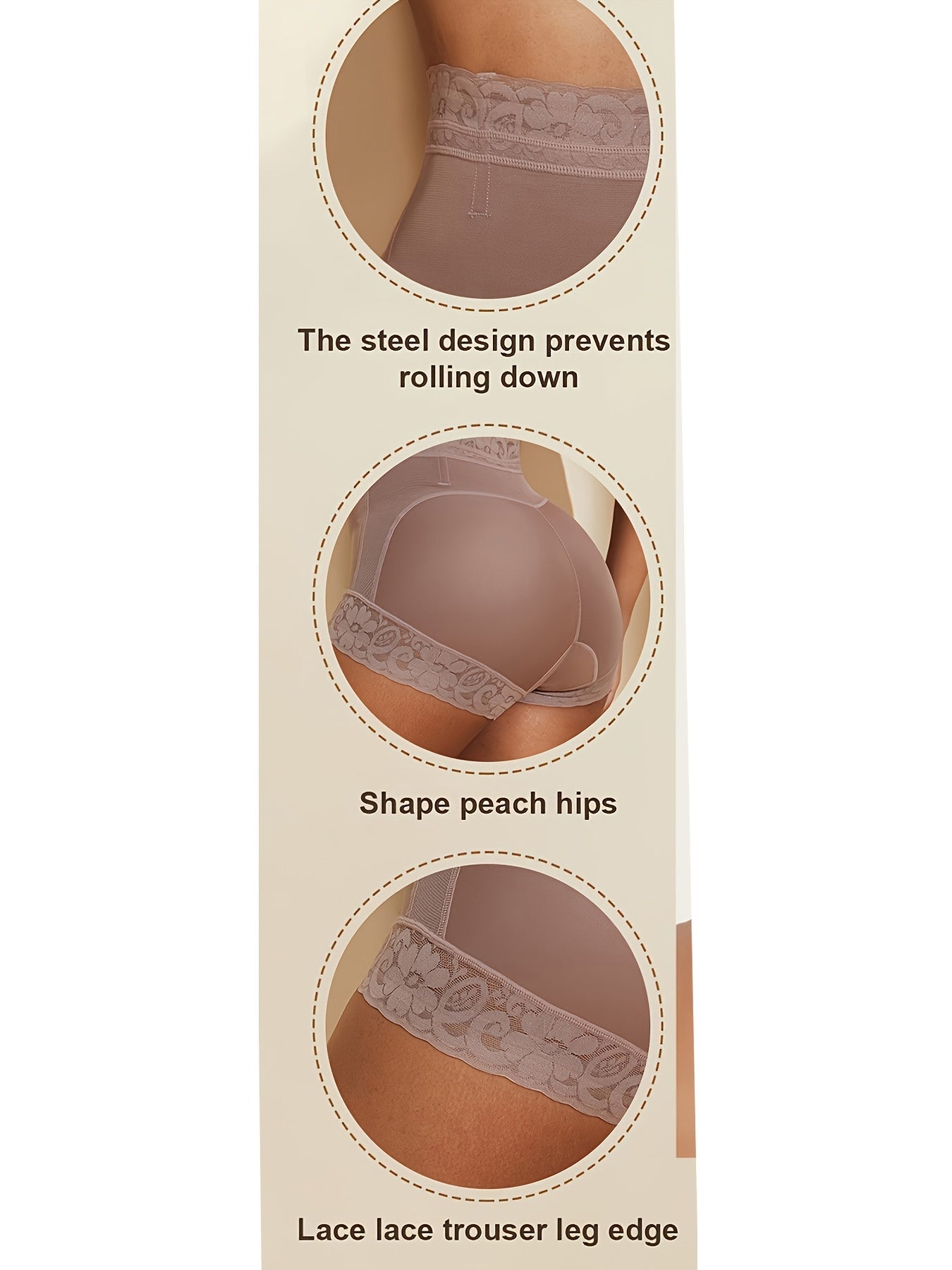 Women’s 3-Pack High-Waist Shapewear Briefs - Tummy Control Support – Sizes M–XXL – view 8