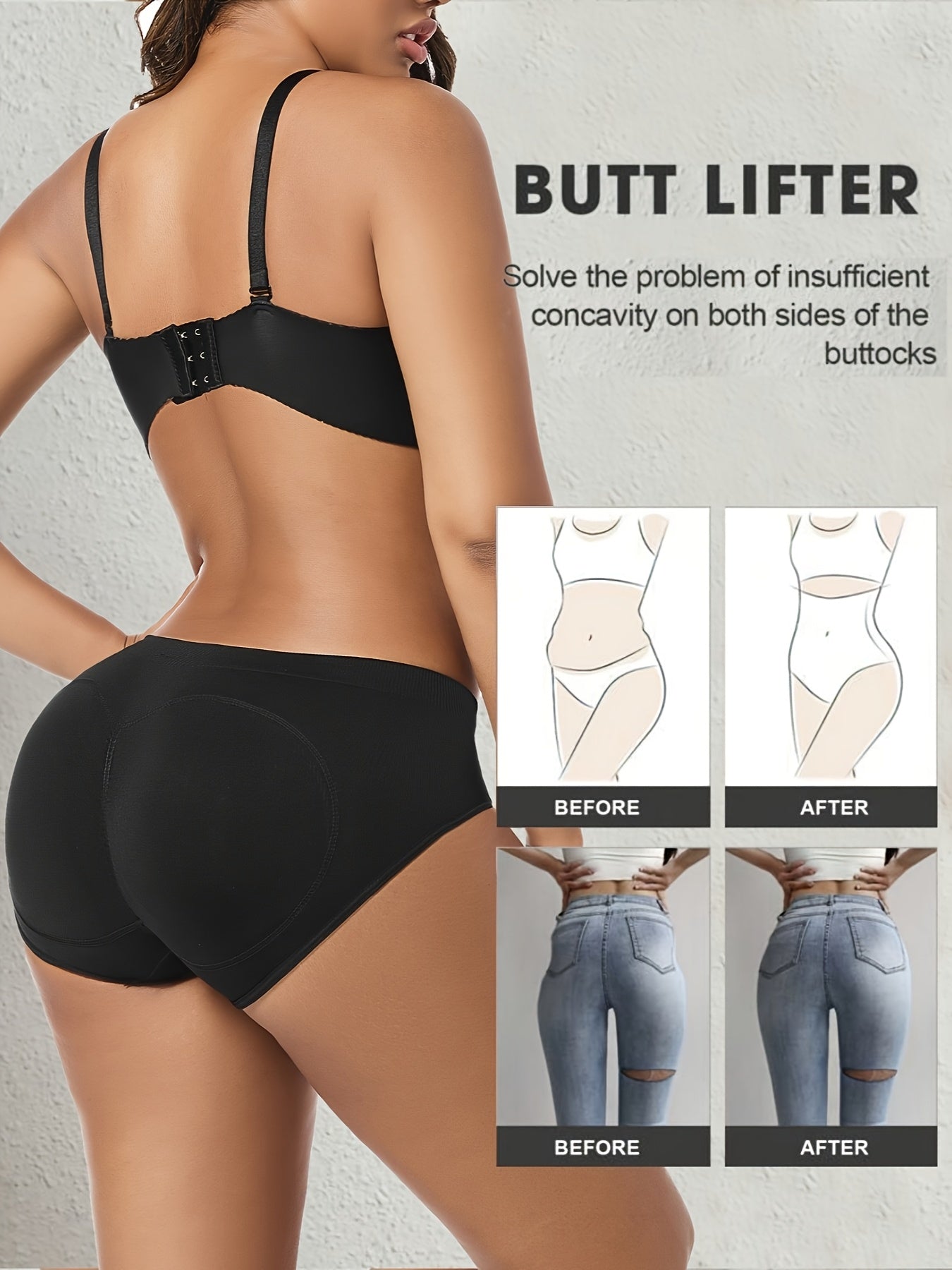 Women’s 3-Pack High-Waist Shapewear Briefs - Tummy Control Support – Sizes S–XL – view 2