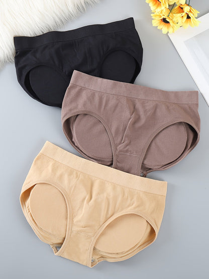 Women’s 3-Pack High-Waist Shapewear Briefs - Tummy Control Support – Sizes S–XL – view 9