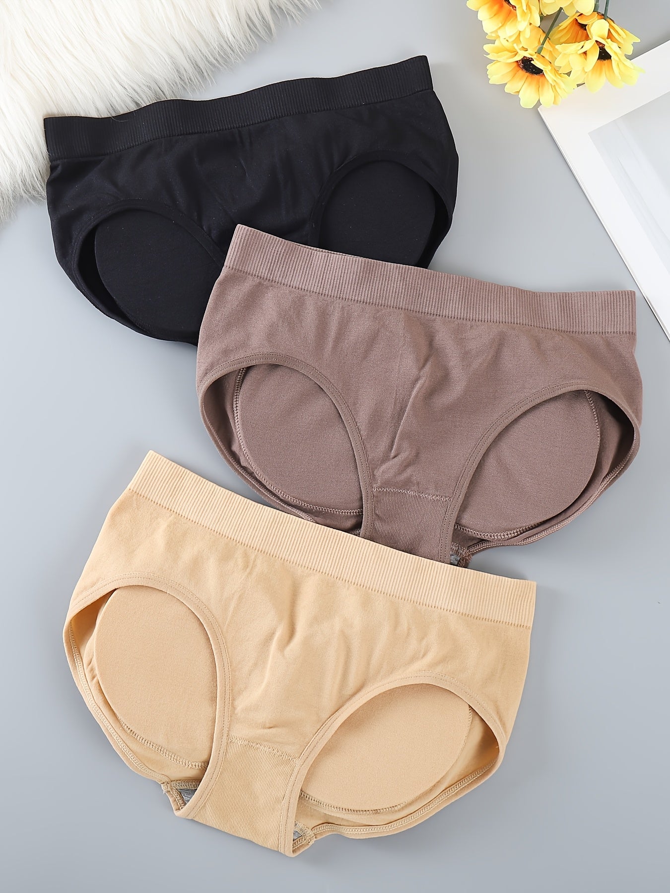 Women’s 3-Pack Shapewear Briefs - Tummy Control Support – view 9