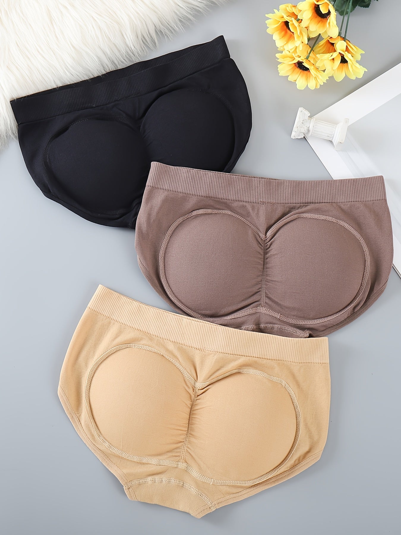 Women’s 3-Pack Shapewear Briefs - Tummy Control Support – view 10