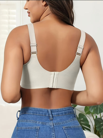 Women’s 3-Pack Wireless Bra - Soft Everyday Support – Multicolor Knit – view 15