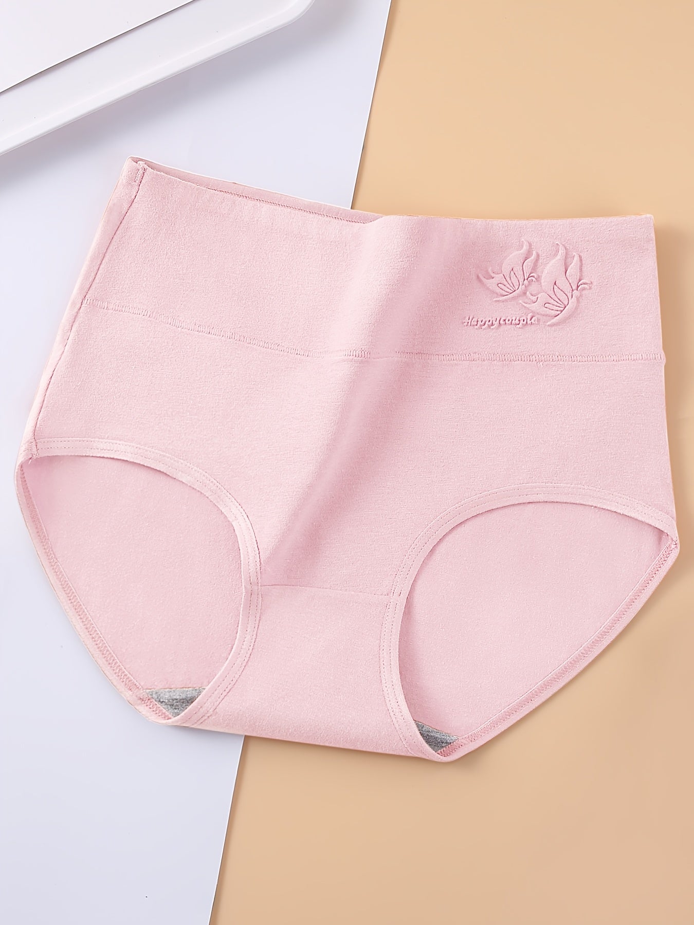 Women's 4-Pack High-Waist Briefs - Butterfly Print Everyday Comfort – view 5
