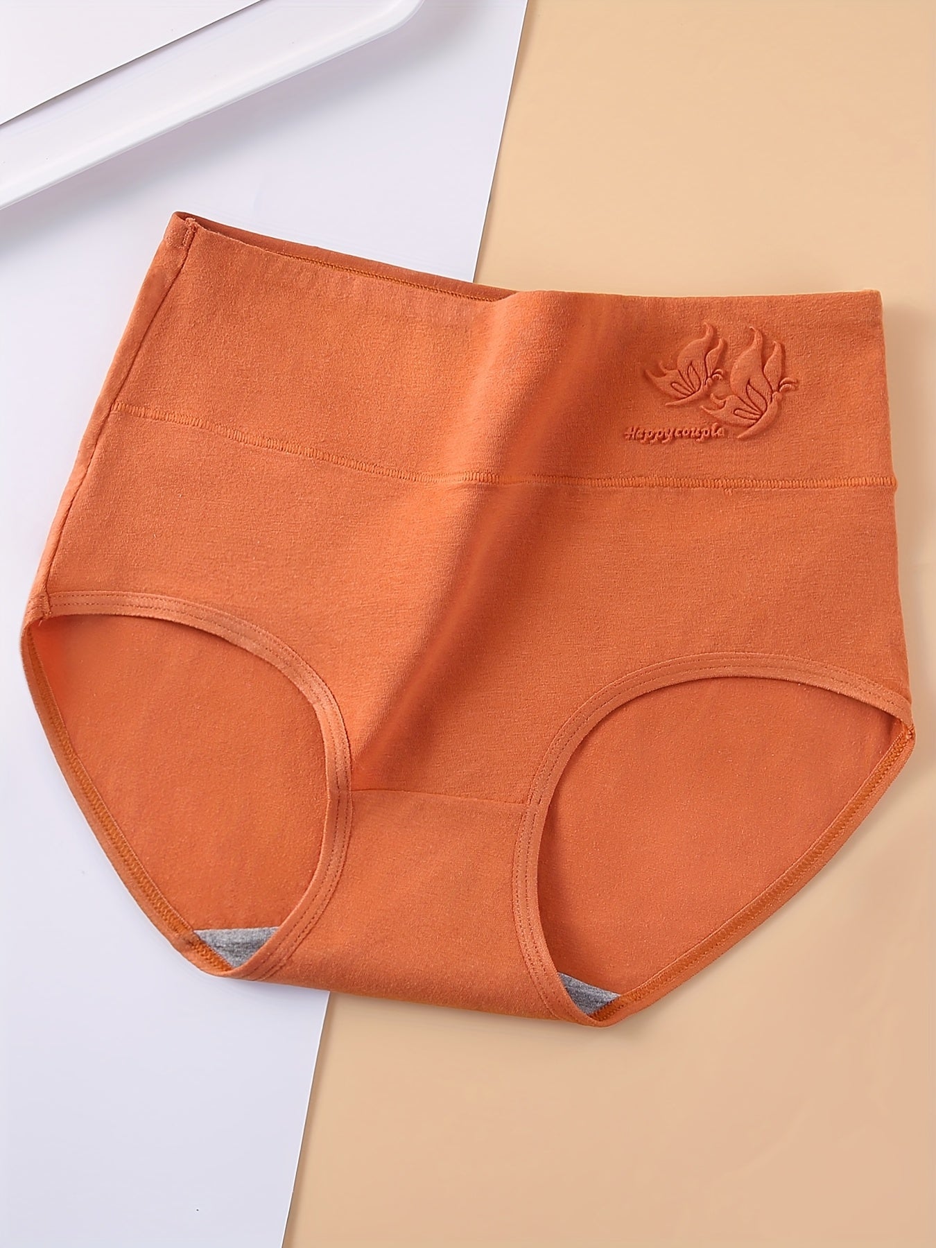 Women's 4-Pack High-Waist Briefs - Butterfly Print Everyday Comfort – view 9