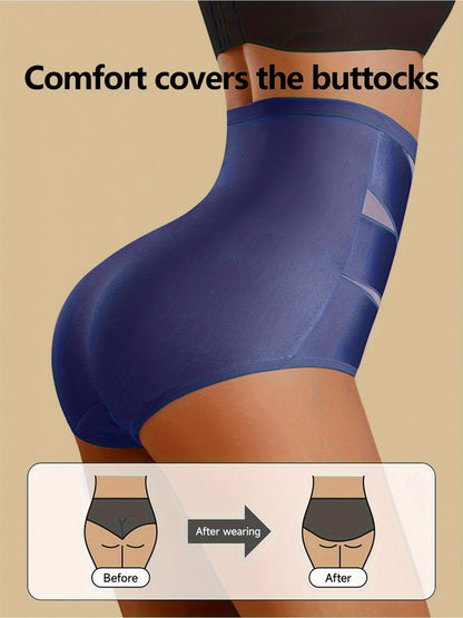 Women’s 4-Pack High-Waist Shapewear Briefs - Tummy Control Support – Colorway 48229 – view 2