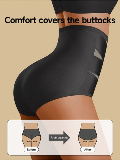Women’s 4-Pack High-Waist Shapewear Briefs - Tummy Control Support – Colorway 48229 – view 9