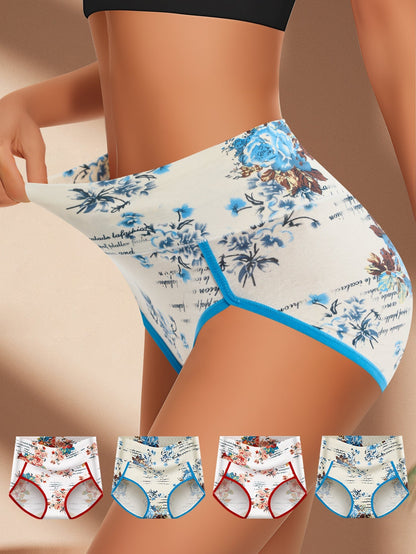 Women’s 4-Pack High-Waist Shapewear Briefs - Tummy Control Support – Colorway 94341 – view 17