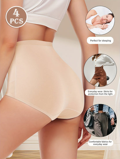 Women’s 4-Pack High-Waist Shapewear Briefs - Tummy Control Support – Colorway 22693 – view 7