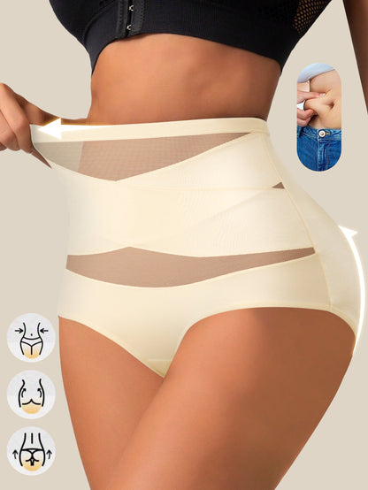 Women’s 4-Pack High-Waist Shapewear Briefs - Tummy Control Support – Colorway 52005 – view 9