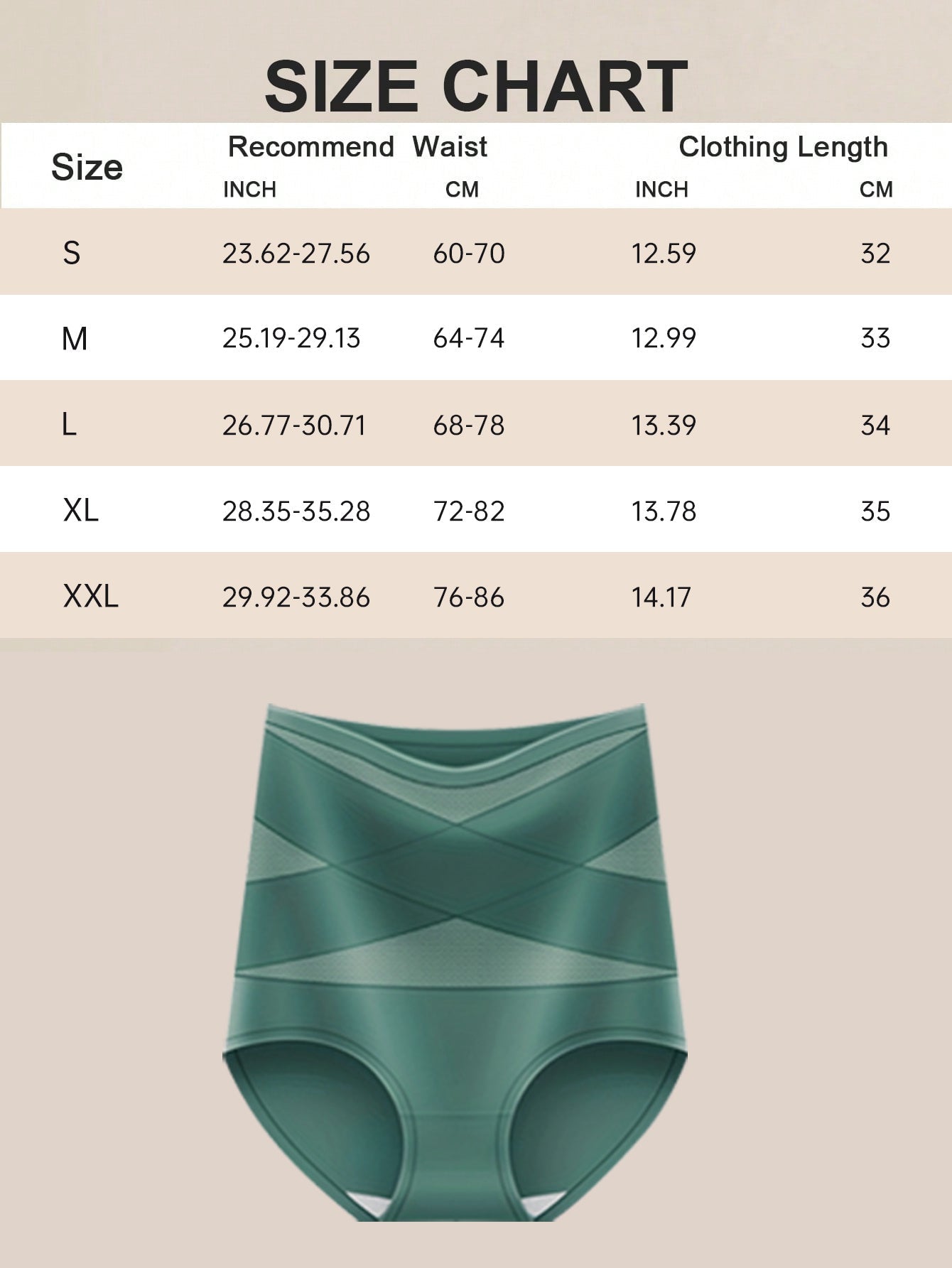 Women’s 4-Pack High-Waist Shapewear Briefs - Tummy Control Support – Colorway 52005 – view 14