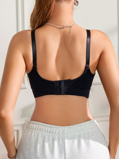 Women's 4-Pack Seamless Nursing Bras - Removable Padding and Stretch Knit detail view