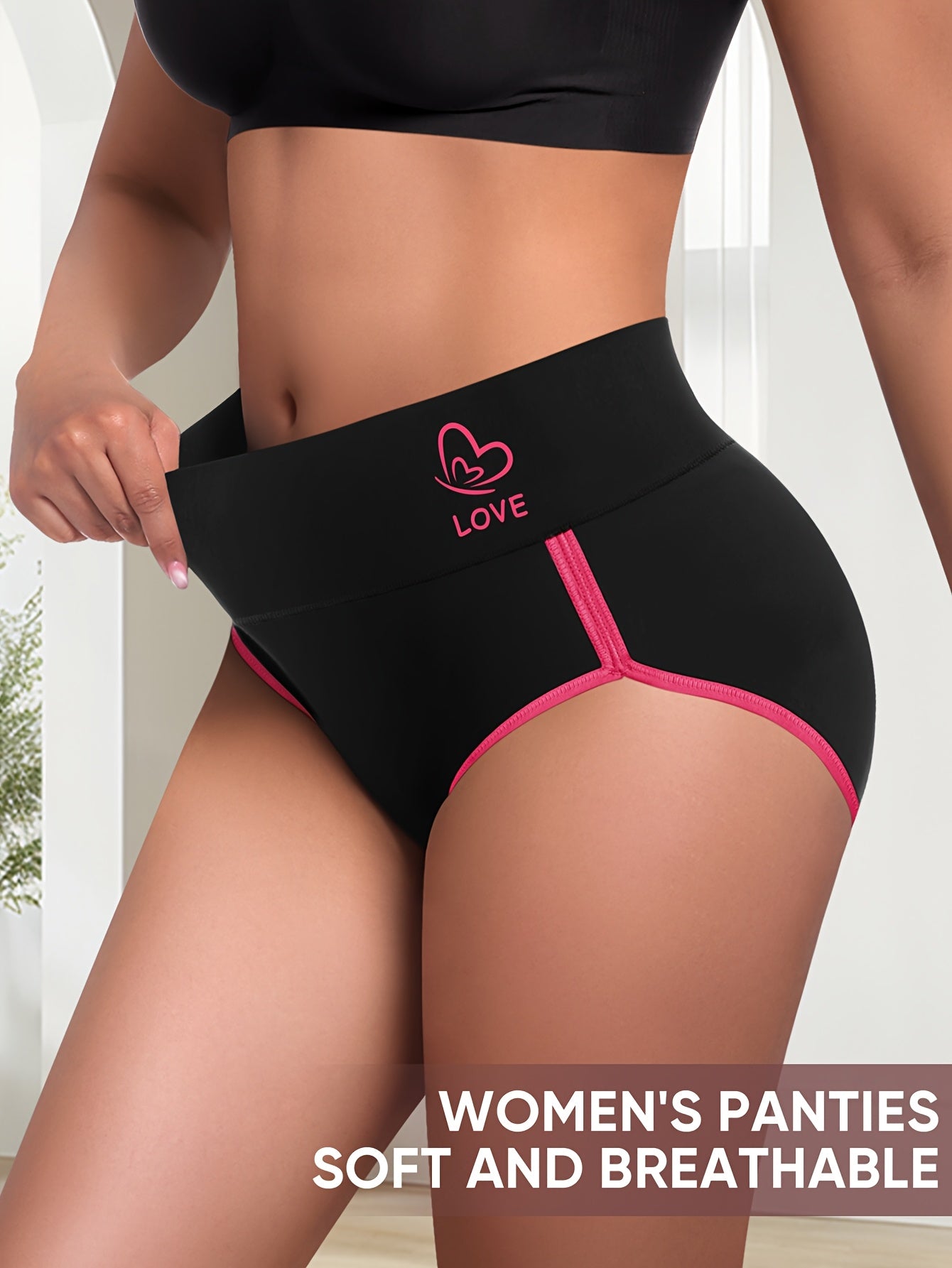 Women’s 5-Pack Briefs - Breathable Daily Comfort – view 3
