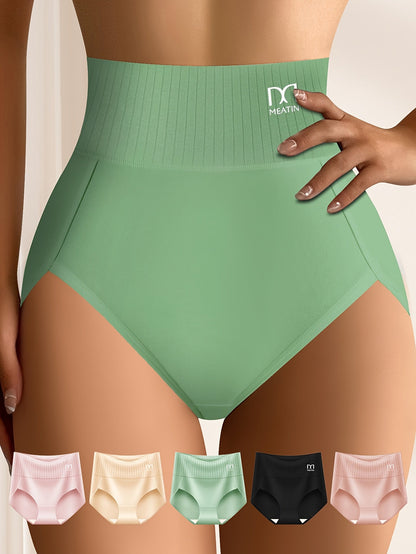 Women's 5-Pack High-Waist Briefs - Soft Daily Comfort – view 10