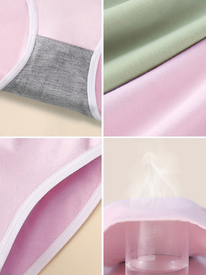 Women's 5-Pack High-Waist Seamless Briefs - Solid Color Everyday Comfort – view 8