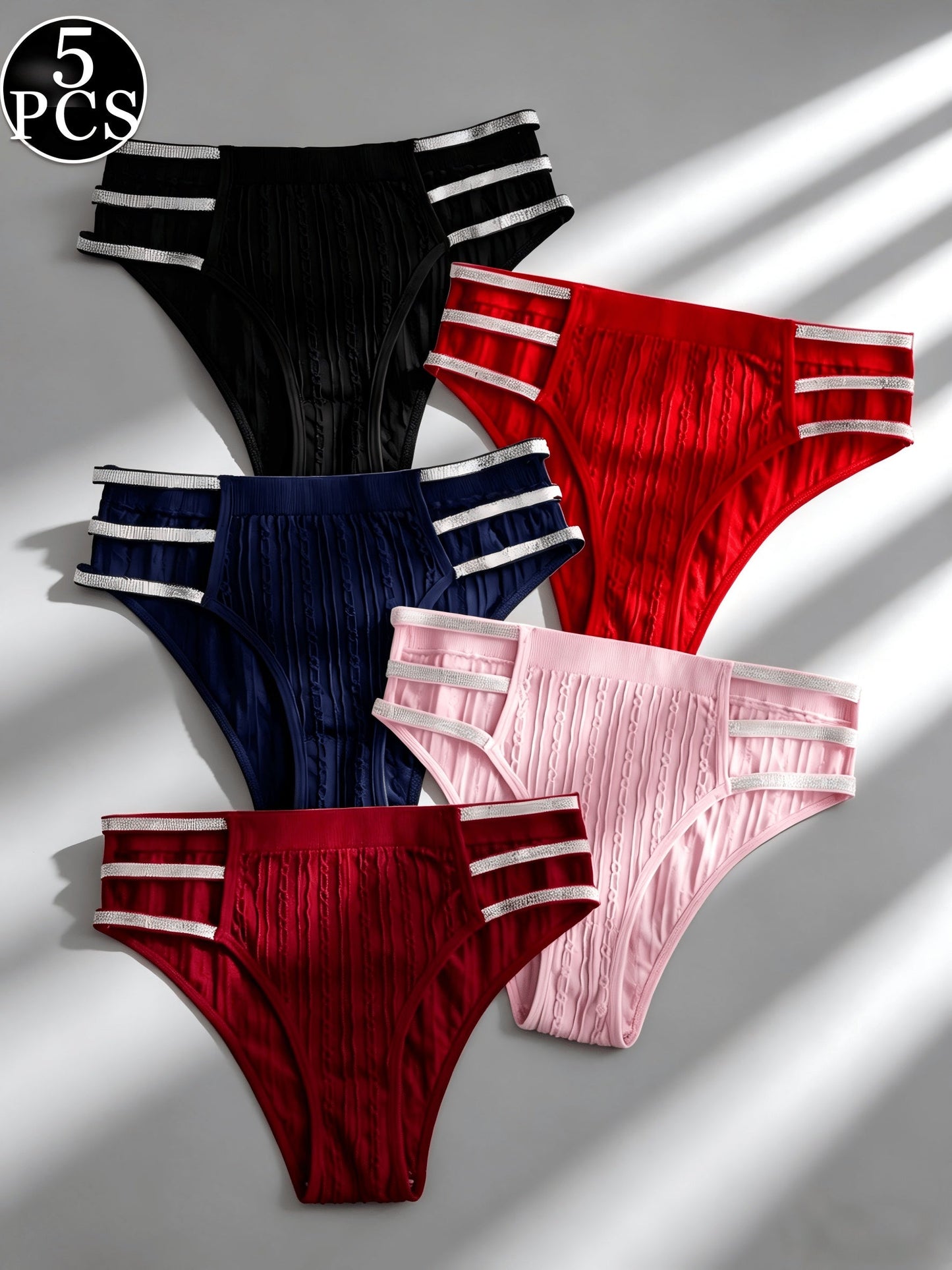 Women's 5-Pack Low-Rise Briefs - Soft Daily Comfort – view 13