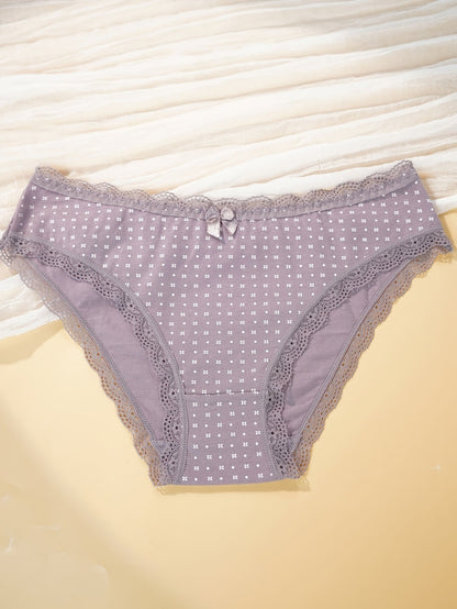 Women's 5-Pack Low-Rise Seamless Briefs - Lace Everyday Comfort – view 7