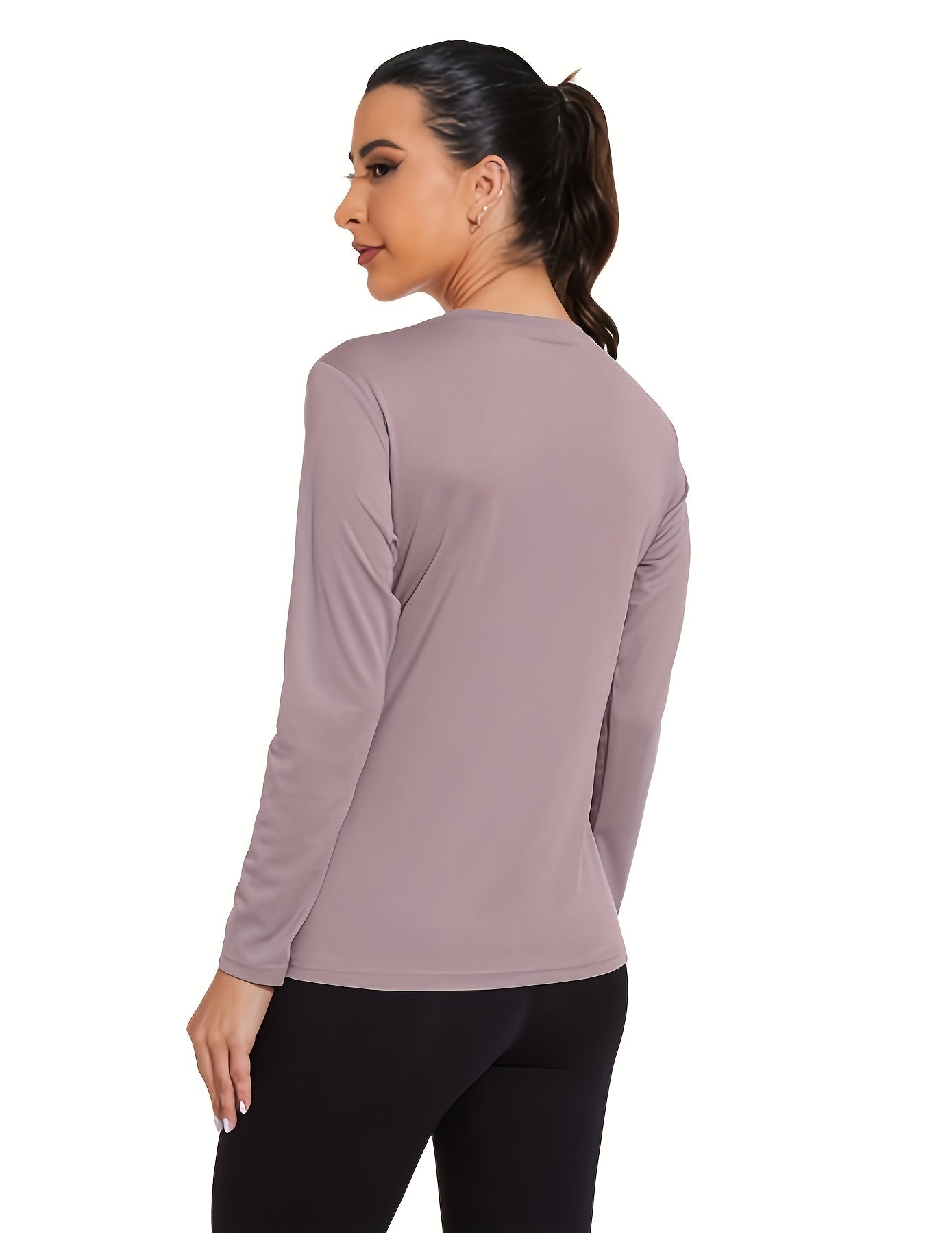 Women's 5-Pack Performance Shirts - Quick-Dry Long Sleeve Multipack detail view