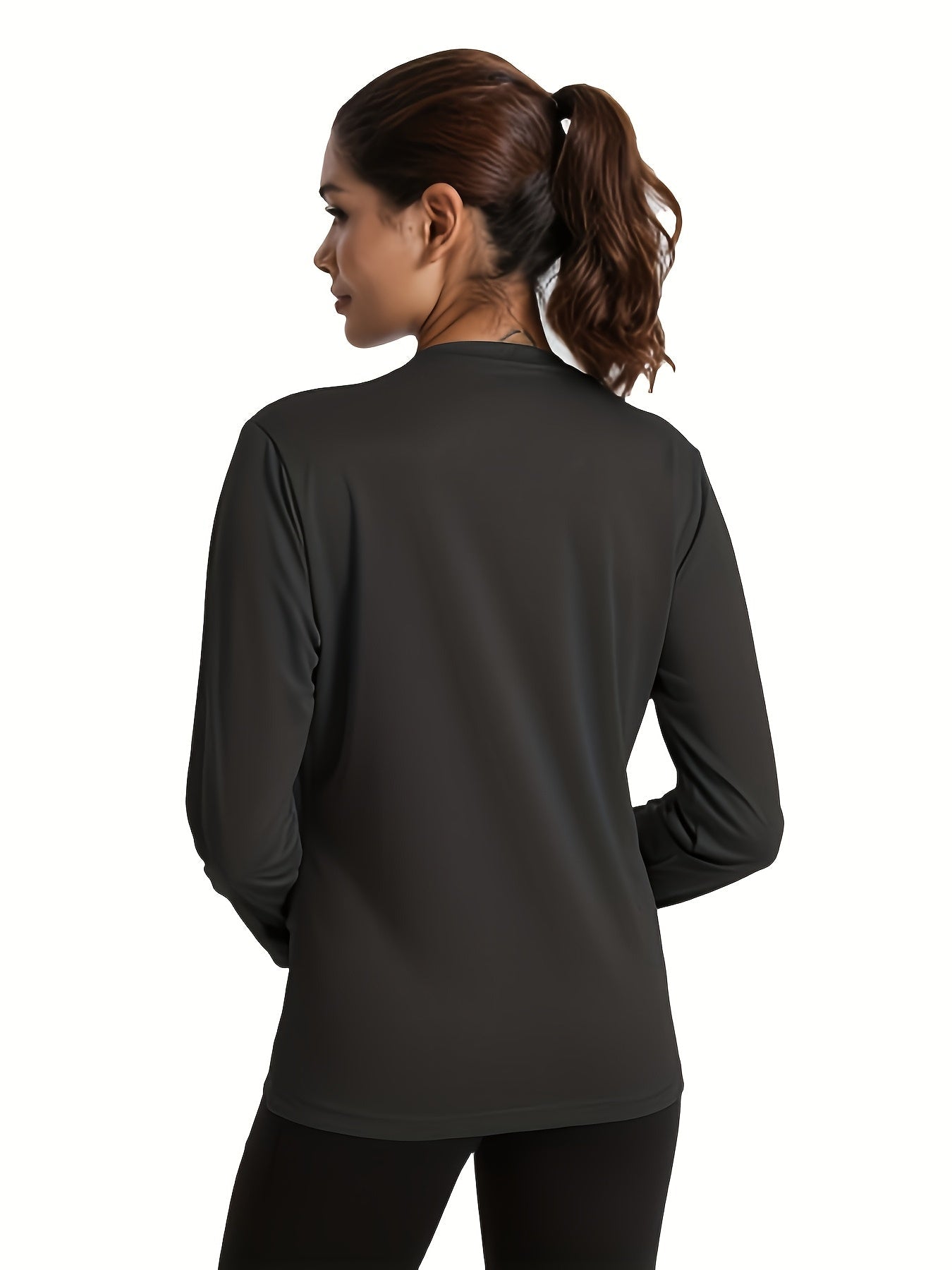 Women's 5-Pack Performance Shirts - Quick-Dry Long Sleeve Multipack detail view
