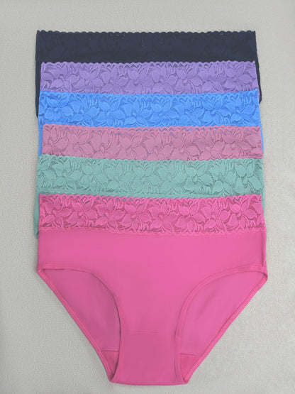 Women's 6-Pack Briefs - Lace Everyday Comfort – main product image