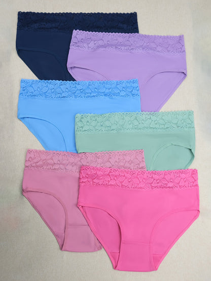 Women's 6-Pack Briefs - Lace Everyday Comfort – view 4