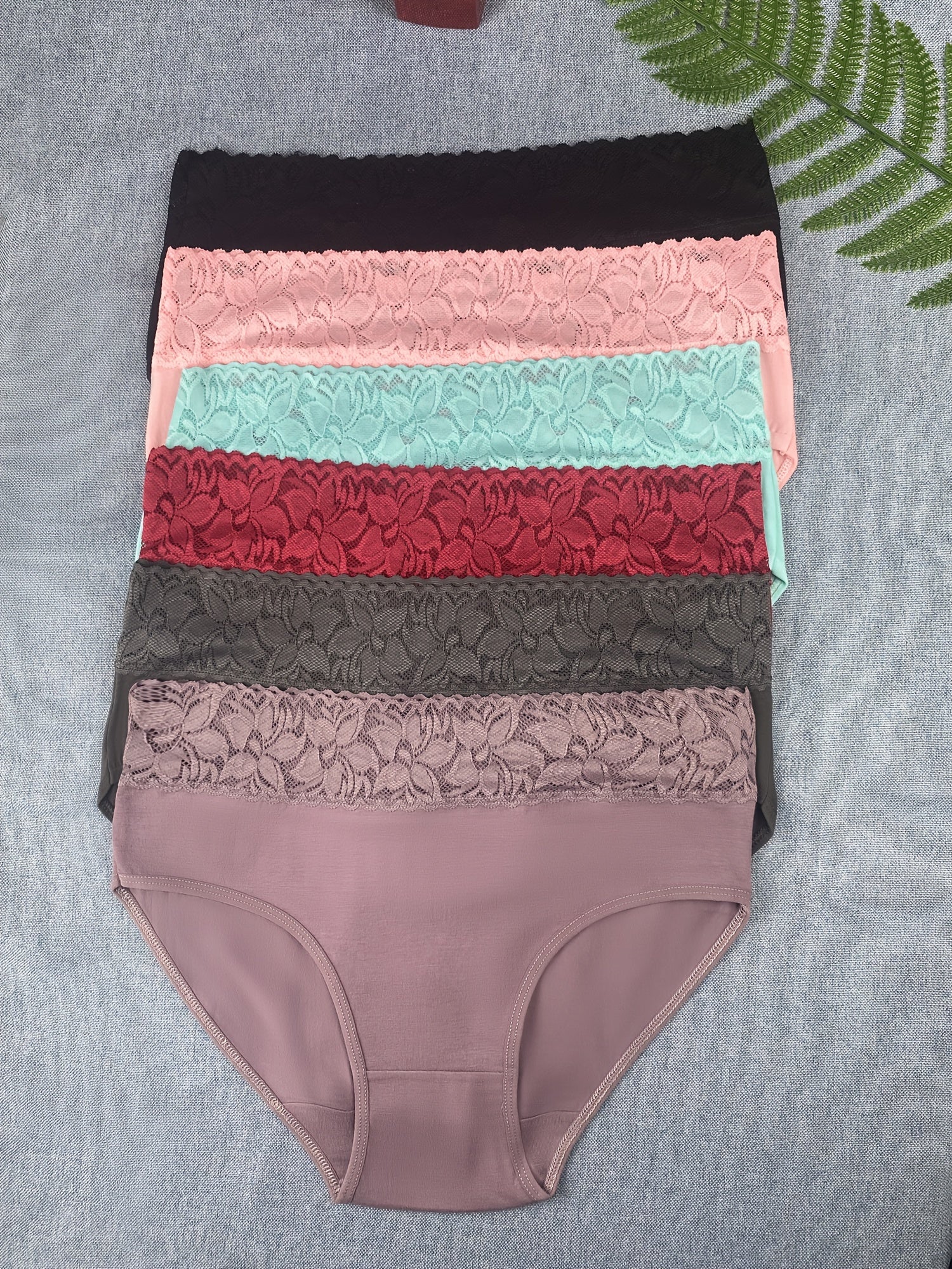 Women's 6-Pack Briefs - Lace Everyday Comfort – view 8