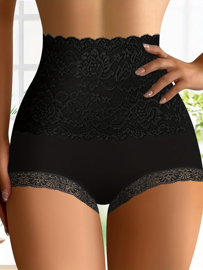 Women's 6-Pack High-Waist Briefs - Lace Everyday Comfort – Colorway 98021 – view 7