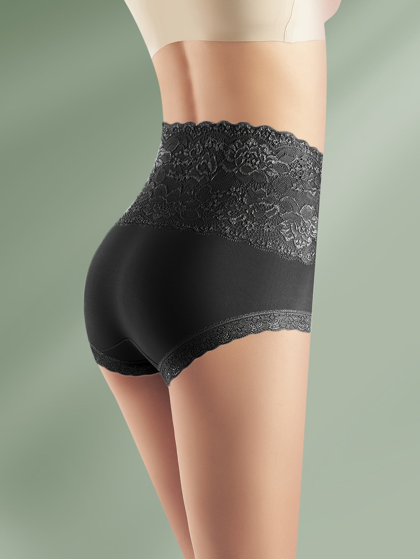 Women's 6-Pack High-Waist Briefs - Lace Everyday Comfort – Colorway 98021 – view 8