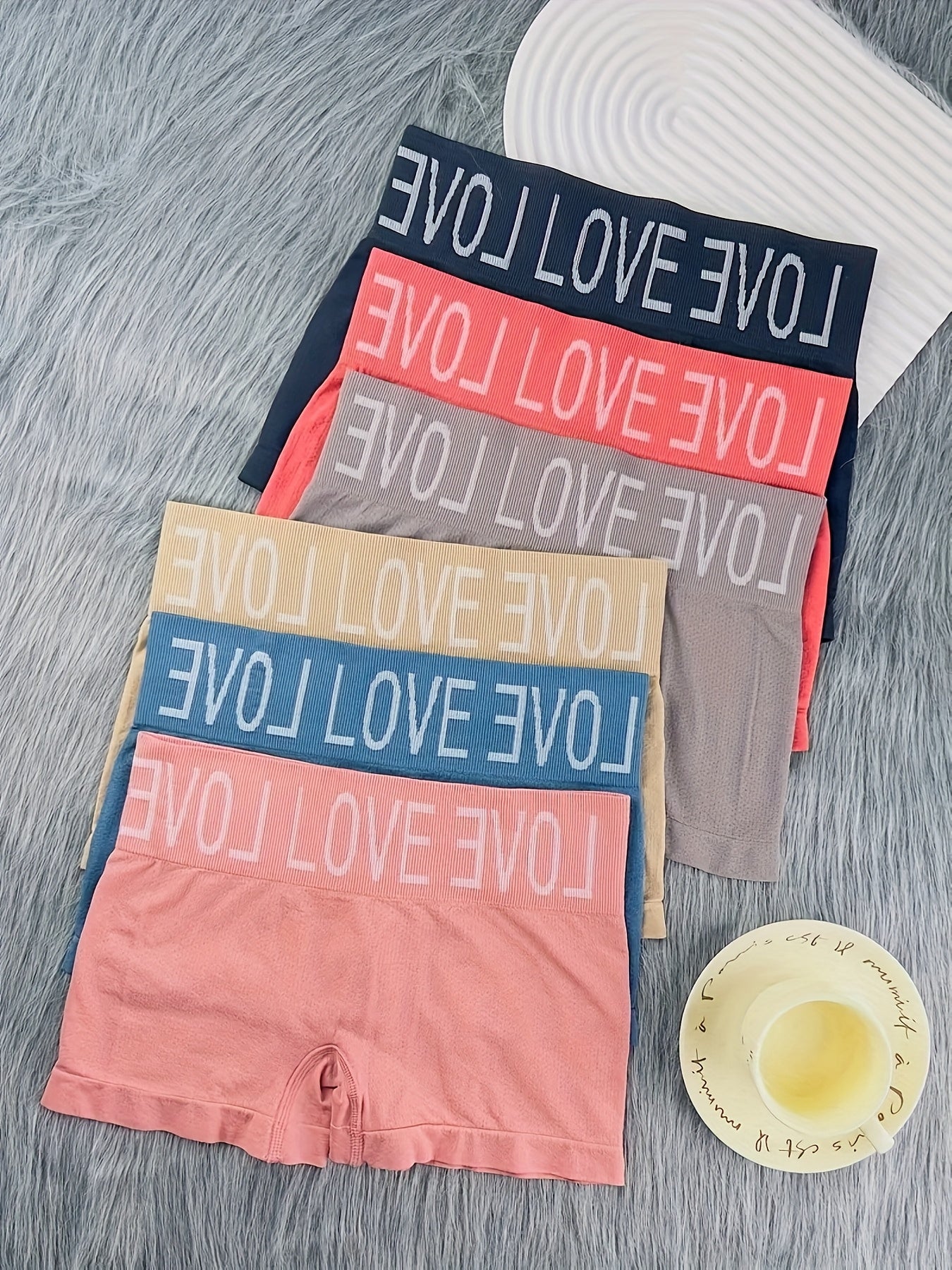 Women's 6-Pack High-Waist Seamless Boyshorts - Soft Daily Comfort – view 7