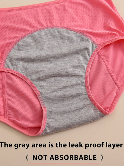 Women’s 6-Pack High-Waist Seamless Period Briefs - Leak-Resistant Coverage – view 5