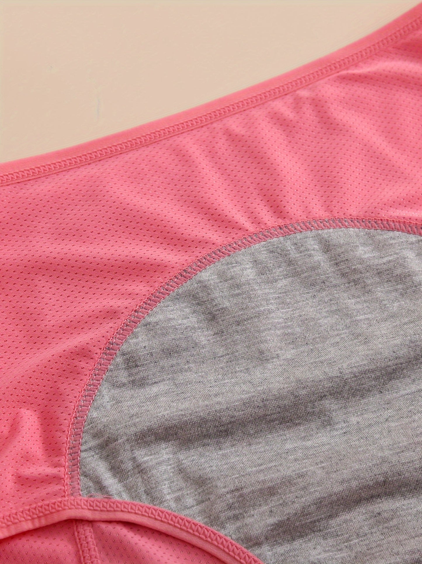 Women’s 6-Pack High-Waist Seamless Period Briefs - Leak-Resistant Coverage – view 6