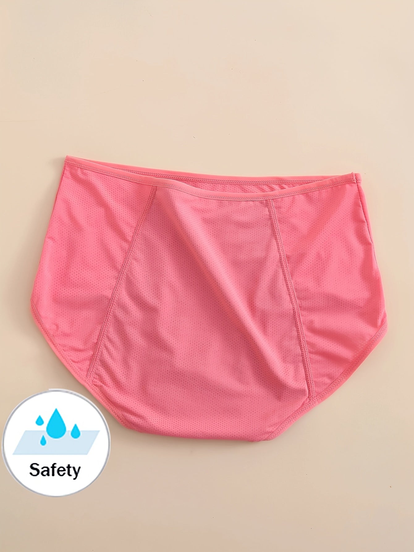 Women’s 6-Pack High-Waist Seamless Period Briefs - Leak-Resistant Coverage – view 13