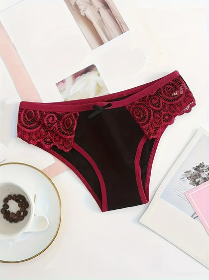 Women's 6-Pack Low-Rise Seamless Briefs - Lace Everyday Comfort – view 8