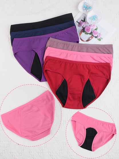Women’s 6-Pack Period Briefs - Leak-Resistant Coverage – view 3