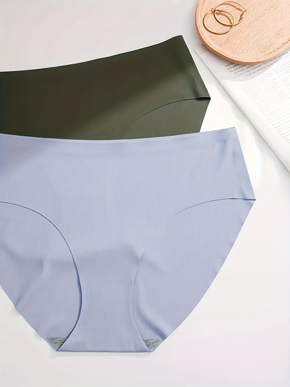 Women's 6-Pack Seamless Briefs - Solid Color Daily Comfort – view 6