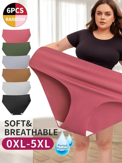 Women's 6-Pack Seamless Briefs - Solid Color Daily Comfort – view 7