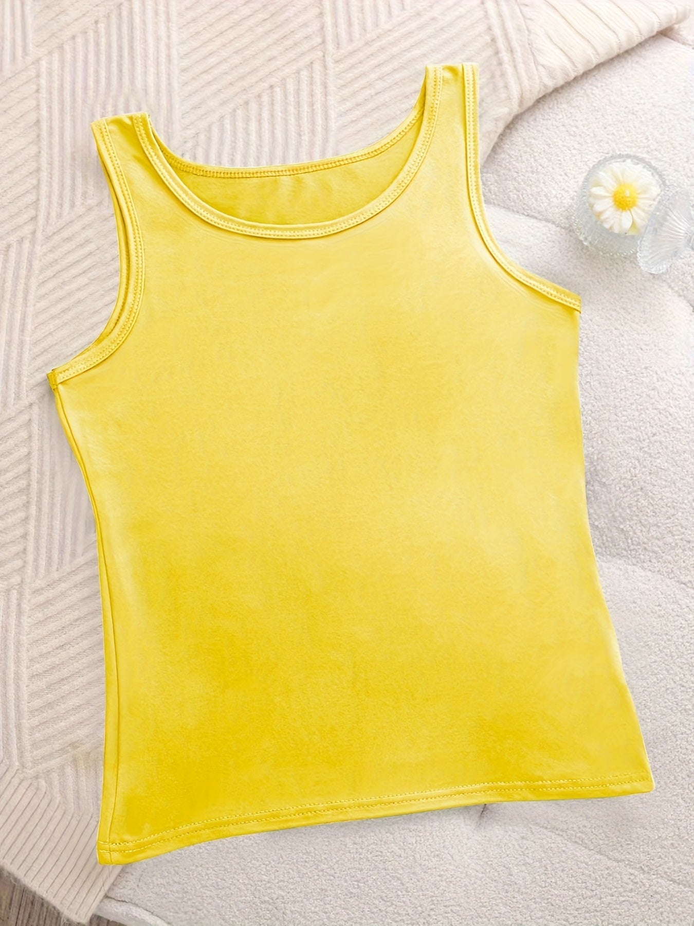 Women's 6-Pack Sheer Layering Tank Tops - Lightweight Sleeveless Multi-Color Set – view 4