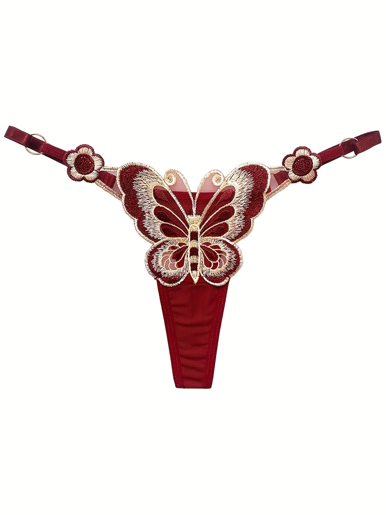 Women's 7-Pack Low-Rise Thongs - Butterfly Print Daily Comfort – view 4